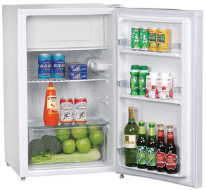 중국 문을 잠그는 냉장고를 가진 반대 소형 냉장고/기숙사 소형 냉장고의 밑에 백색 협력 업체