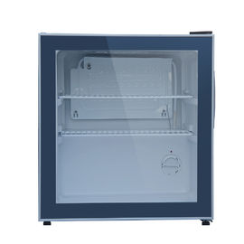 중국 48 리터 유리제 문 음료 냉각기/작은 유리제 문 냉장고 조정가능한 선반 공장